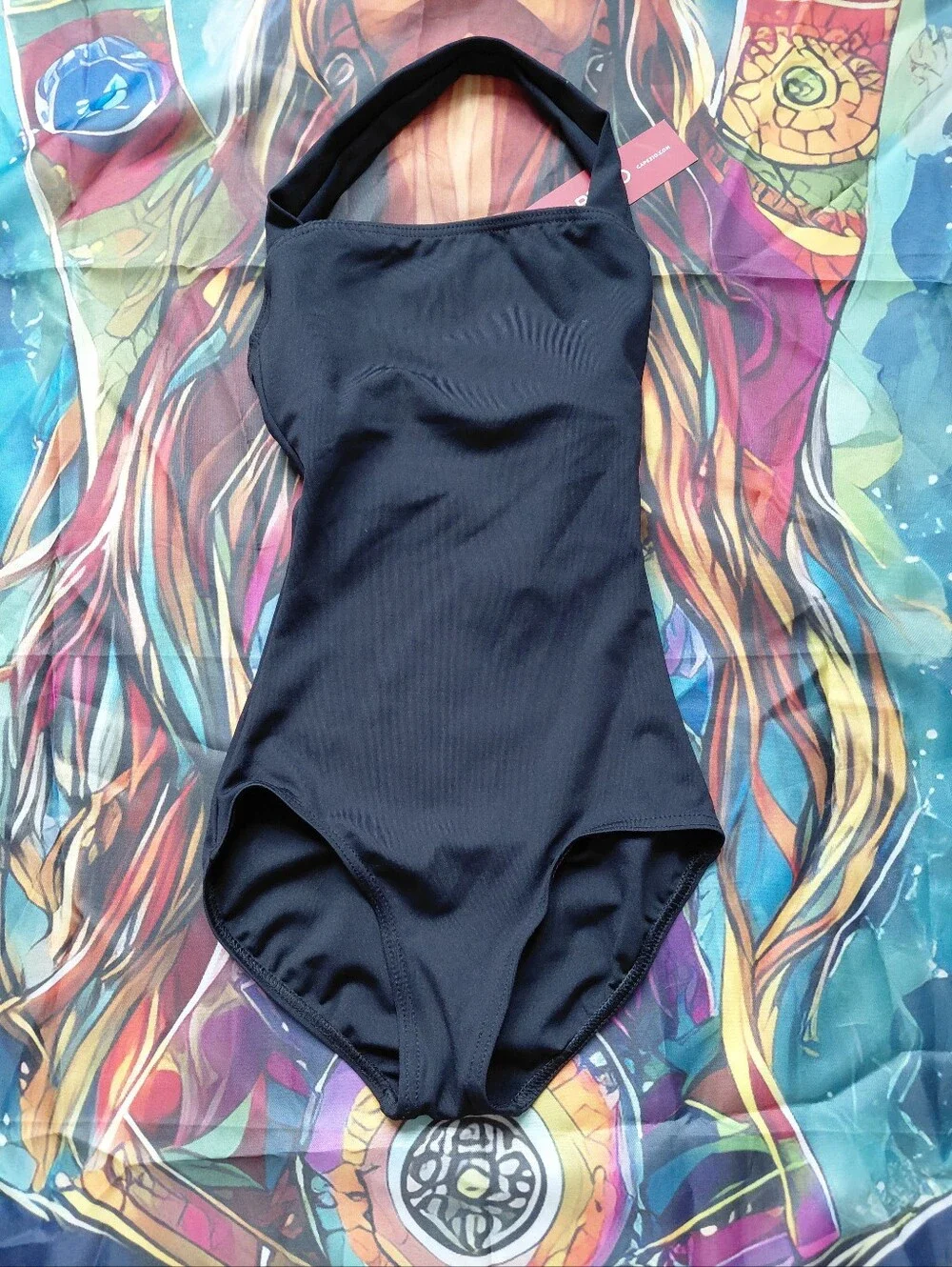 NWT Capezio Black One-Piece Dance Leotard XS Girls